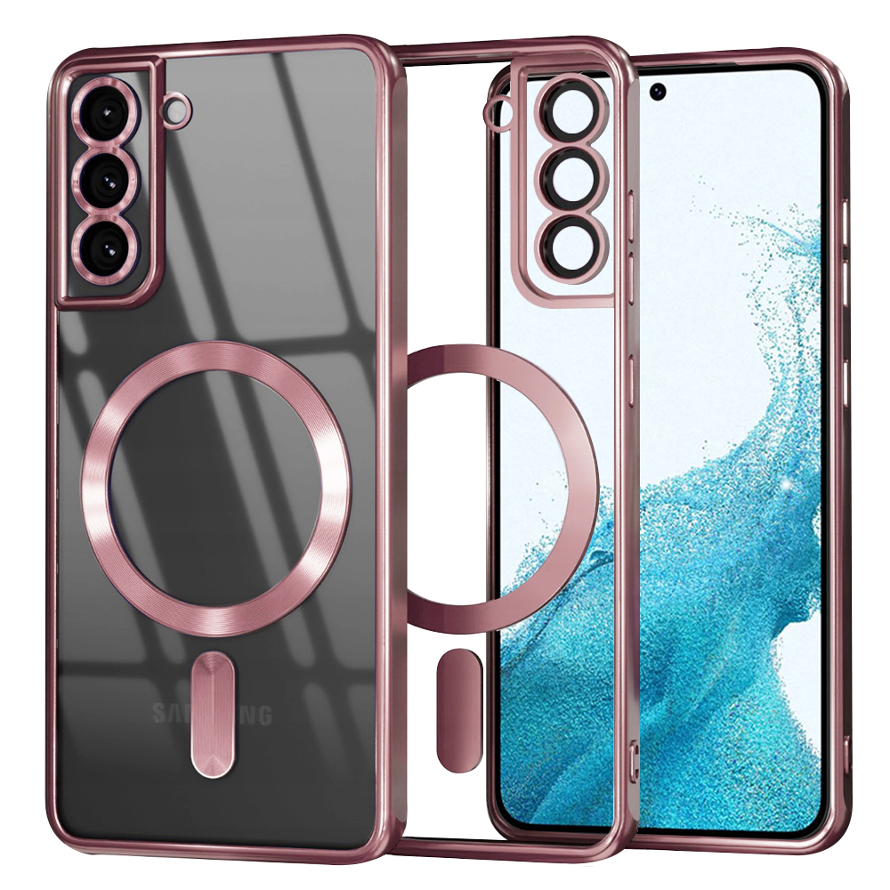 Techsuit - Luxury Crystal MagSafe - Samsung Galaxy S22 5G - Pink KF2324702