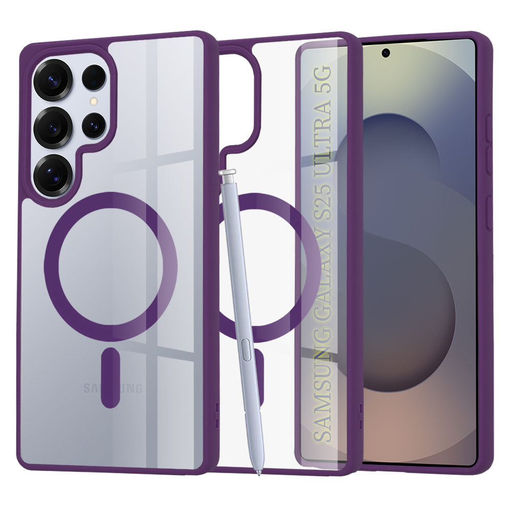 Techsuit - MagSafe Pro - Samsung Galaxy S25 Ultra - Purple KF2341491