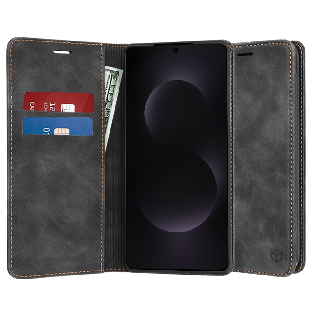 Techsuit - Confy Cover - Samsung Galaxy S25 Edge - Black KF2346413