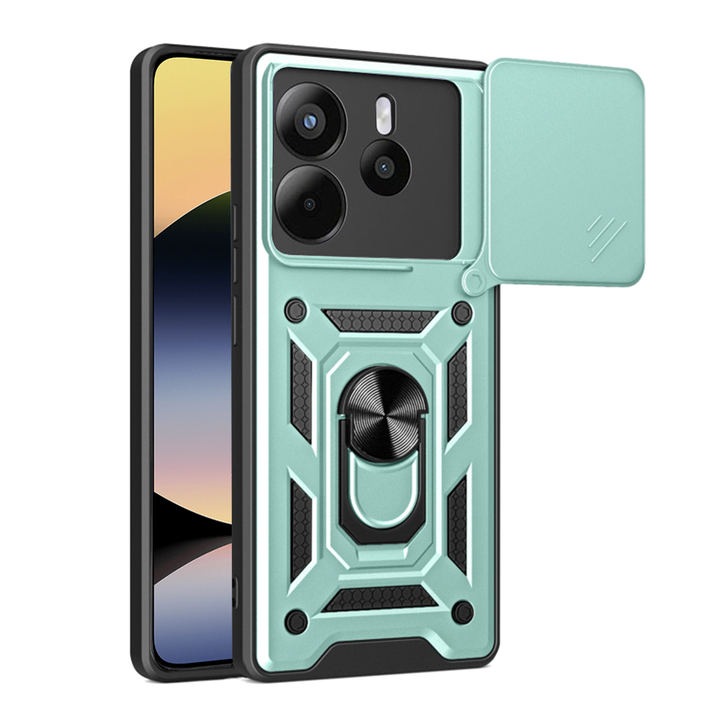 Techsuit - CamShield Series - Xiaomi Redmi Note 14 4G (164,84 x 78,15 x 8,16mm) - Green KF2346980
