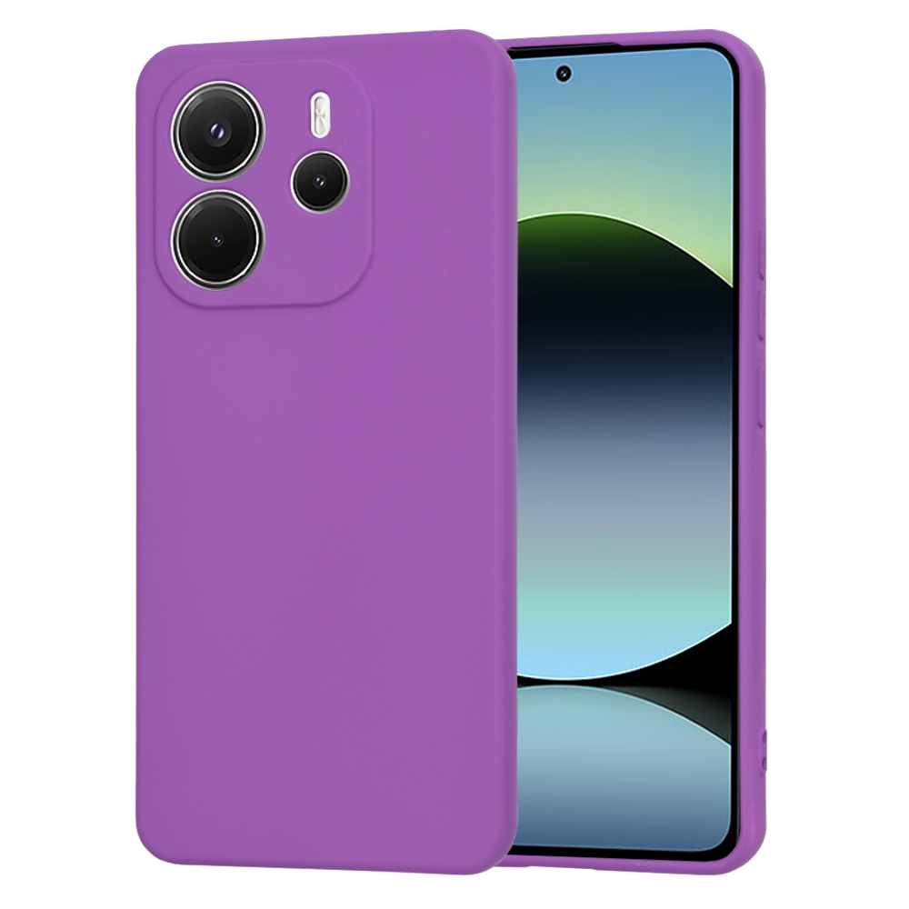 Techsuit - SoftFlex - Xiaomi Redmi Note 14 4G (164,84 x 78,15 x 8,16mm) - Purple KF2346992