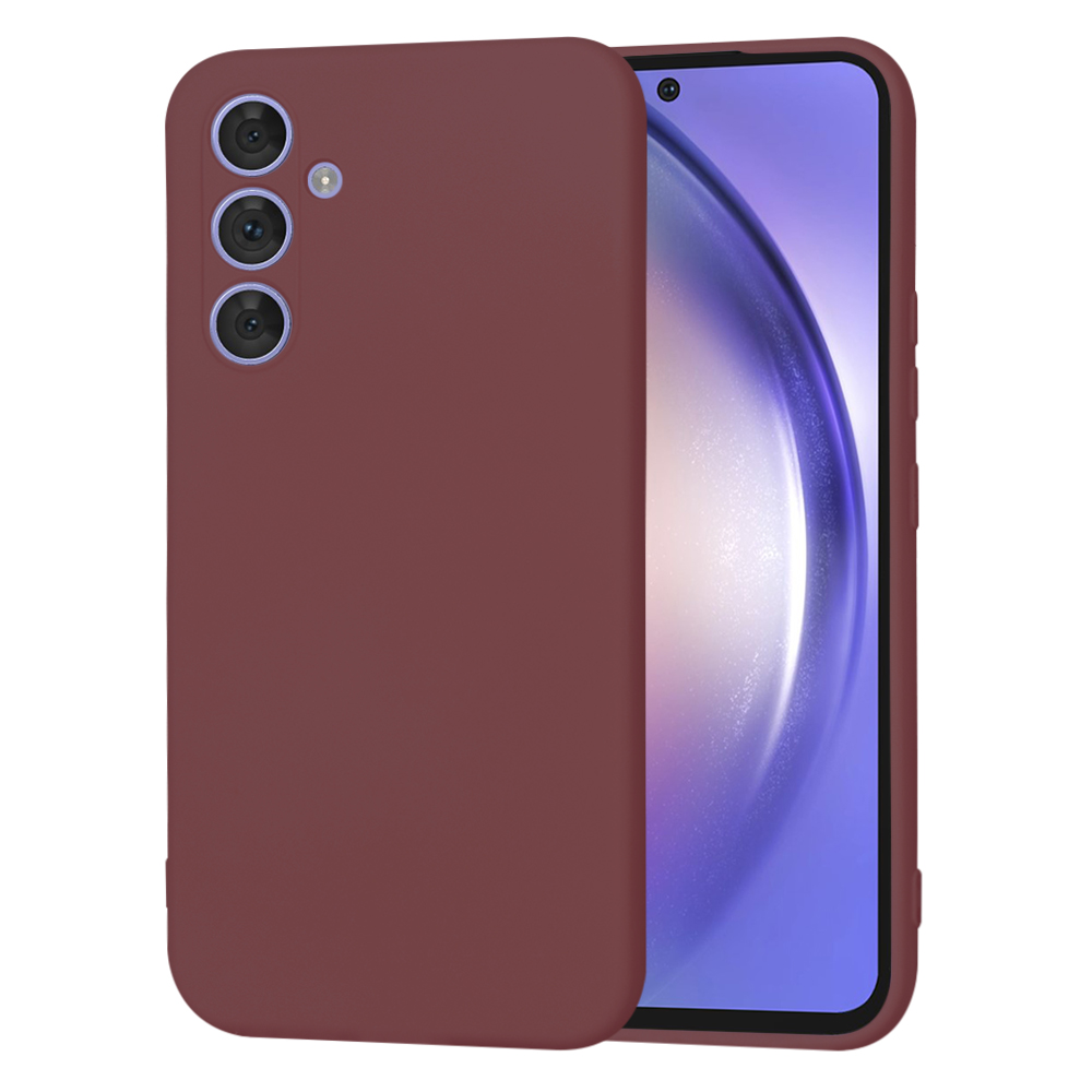 Techsuit - SoftFlex - Samsung Galaxy A54 - Plum Red KF2329341