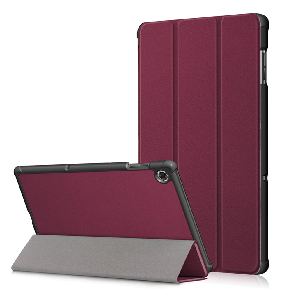 Techsuit Foldpro ochranné puzdro pre - Lenovo Tab M10 PLUS 3. generácie (TB-125F/TB-128F) - červená KF239913