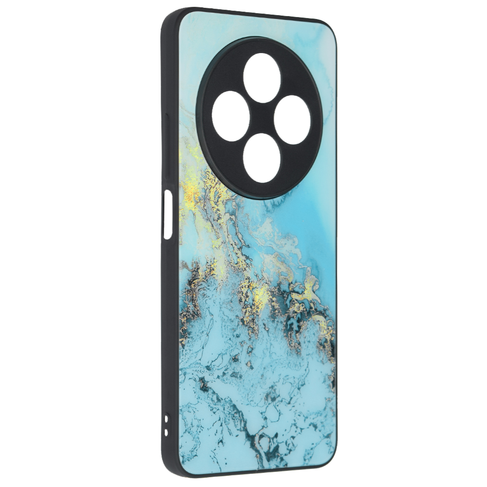 Techsuit – Glaze Series ochranný kryt pre Xiaomi Redmi 14C / Poco C75 – Blue Ocean KF2339161