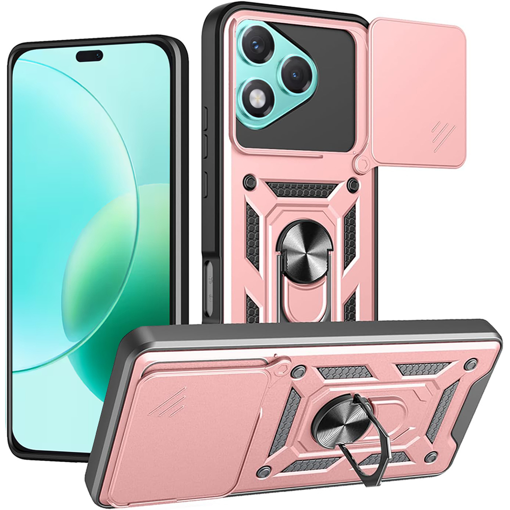 Techsuit – CamShield Series ochranný kryt pre Honor 400 Lite – ružovo-zlatý KF2347882