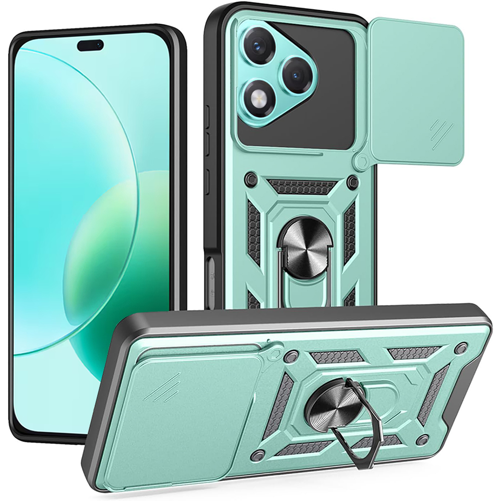 Techsuit – CamShield Series ochranný kryt pre Honor 400 Lite – zelený KF2347883