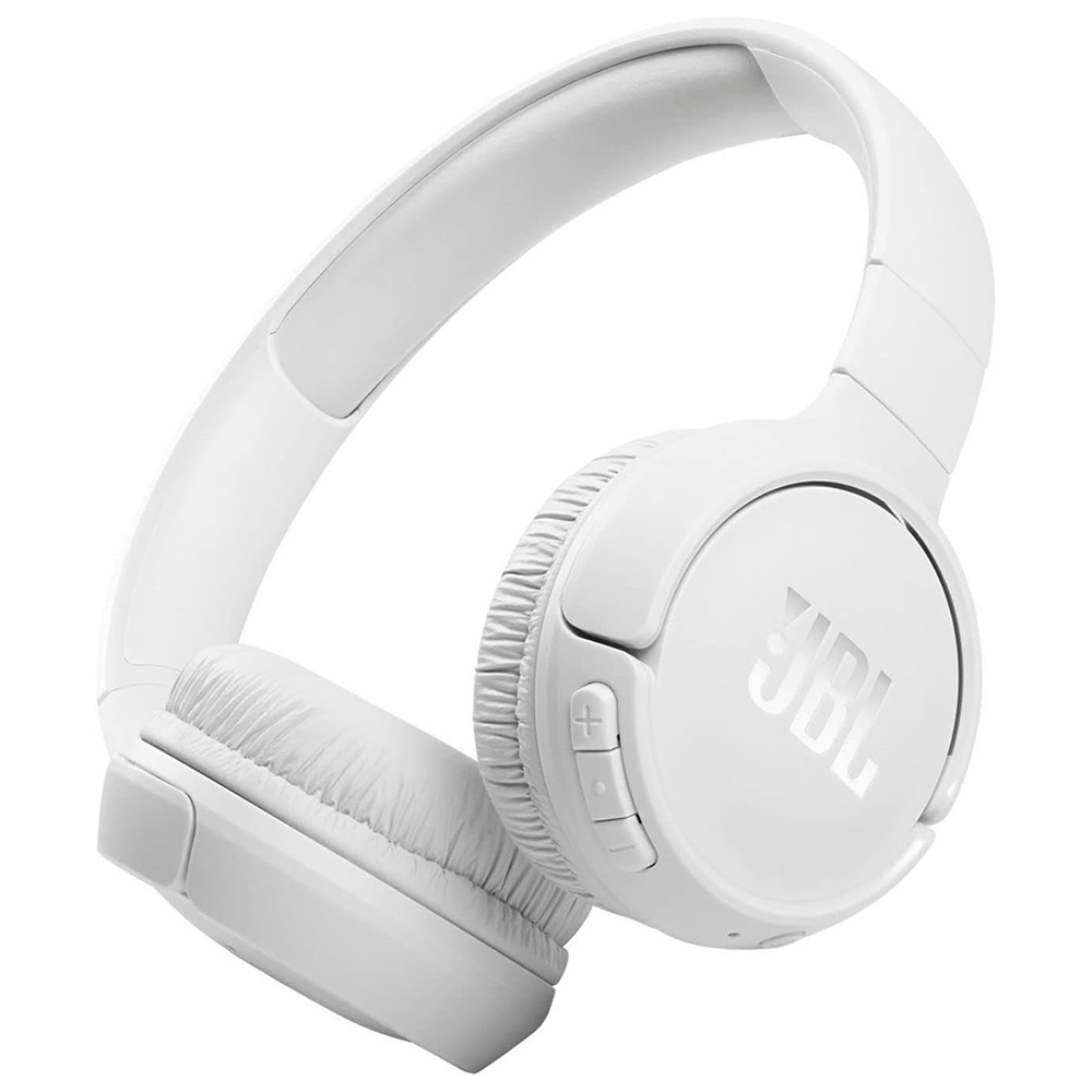 JBL - bezdrôtové slúchadlá Tune 510, Bluetooth 5.0, Pure Bass zvuk, mikrofón - biele KF2315308