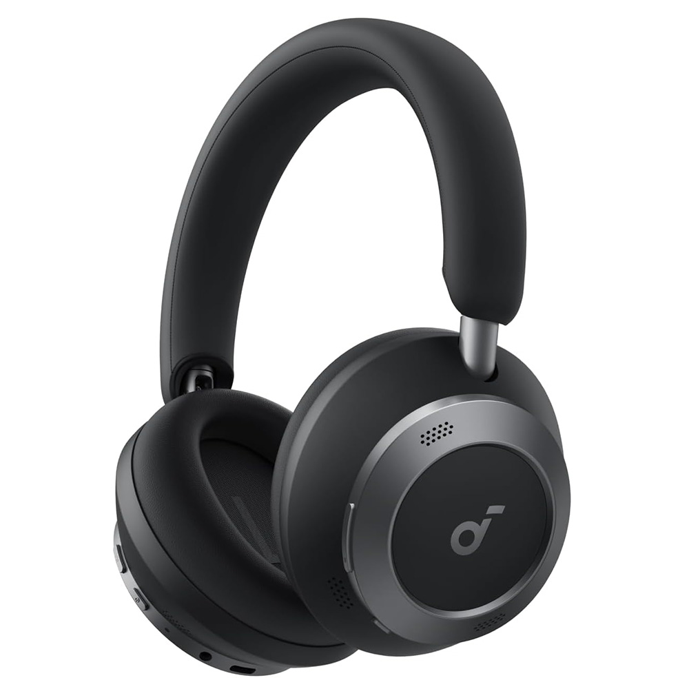Anker – Bezdrôtové slúchadlá SoundCore Space One Pro (A3062G11) – Bluetooth 5.3, aktívne potlačenie hluku, Hi-Res audio – čierna KF2342754