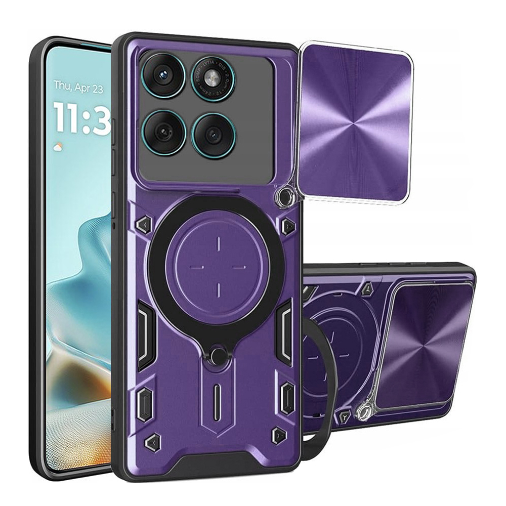 Techsuit - CamGuard Pro kryt na Motorola Edge 60 / Edge 60 Fusion - Fialová KF2347841