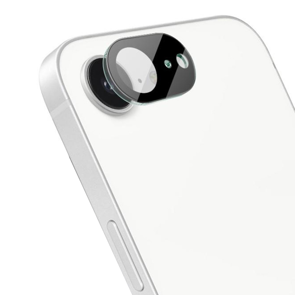 Techsuit - Full Camera Glass ochranné sklo na fotoaparát pre iPhone 16e - Čierna KF2348175