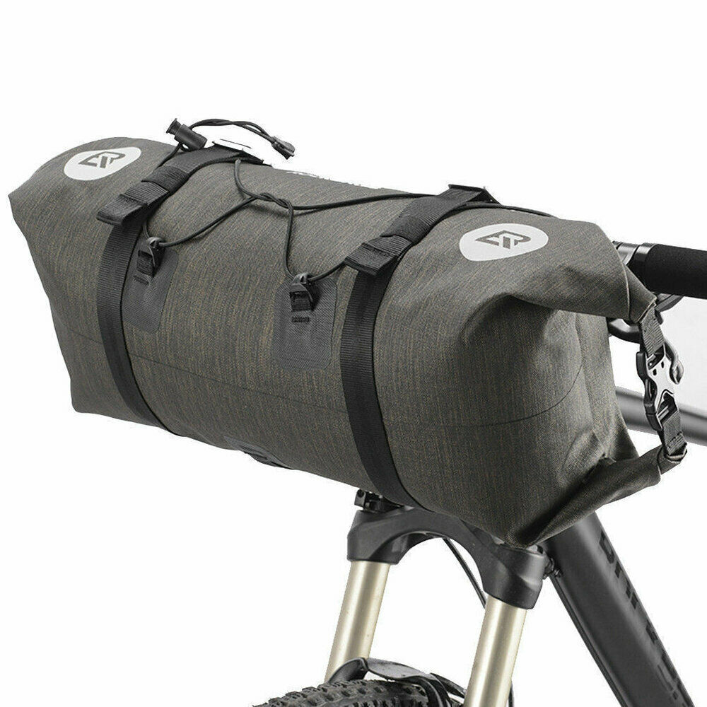 RockBros Úložná taška (AS-015) - s rýchloupínacím systémom na riadidlá, 21 l - čierna