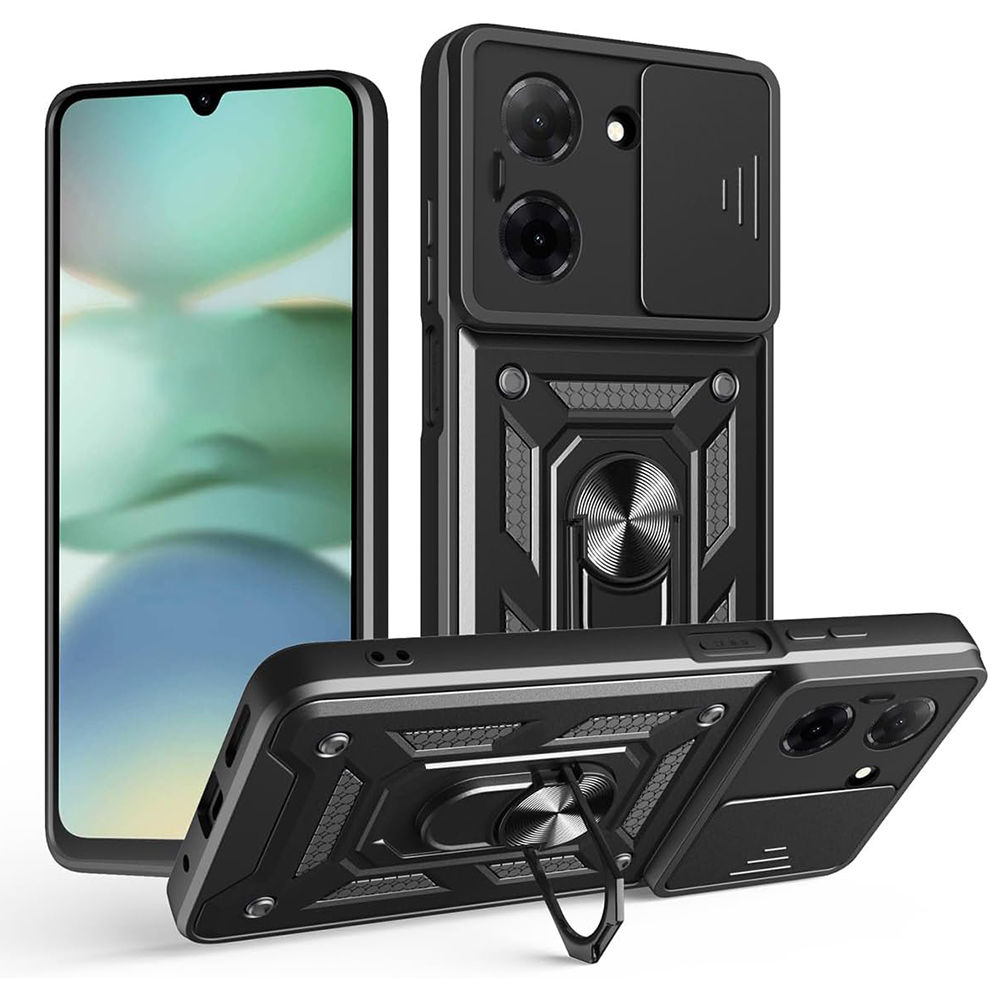 Techsuit - CamShield Series kryt na Xiaomi Redmi A5 4G (Standard) - Čierna KF2348314