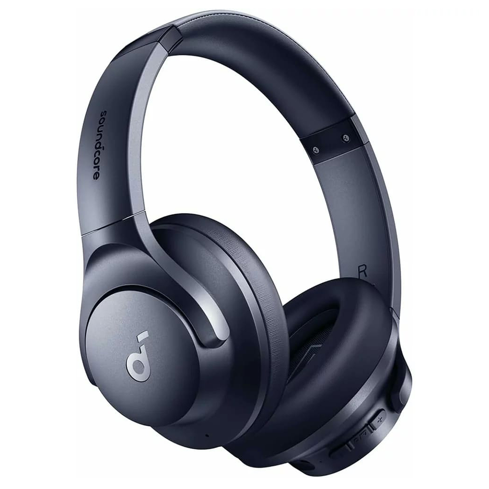 Anker - Wireless Headphones Life Q20i (A3004G31) - Bluetooth, Hybrid Active Noise Cancelling, Dual-Connections - Blue KF2327903