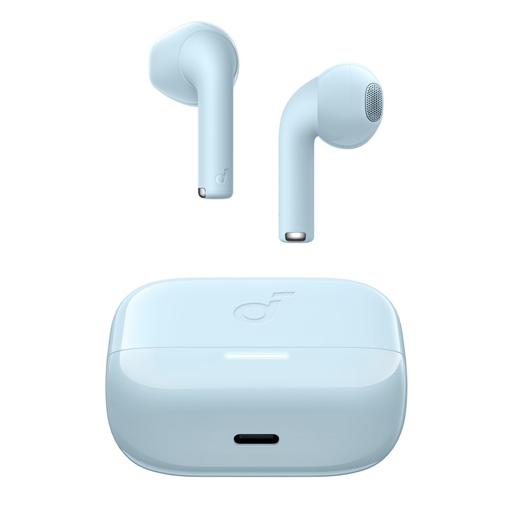 Anker - Wireless Earbuds SoundCore K20i (A3994G31) - Bluetooth 5.3, Dual-Mic, Noise Cancellation, IPX5 - Blue KF2336880