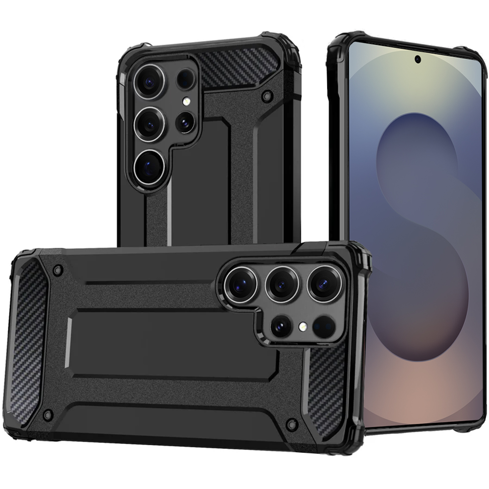 Techsuit - Hybrid Armor - Samsung Galaxy S25 Ultra - Black KF2341444