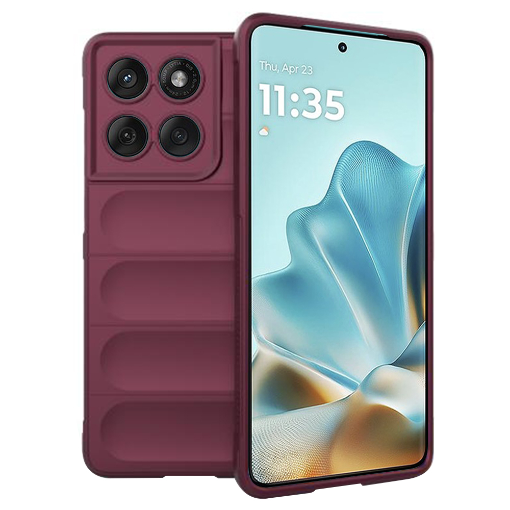 Techsuit - Magic Shield - Motorola Edge 60 / Edge 60 Fusion - Bordeaux KF2348087