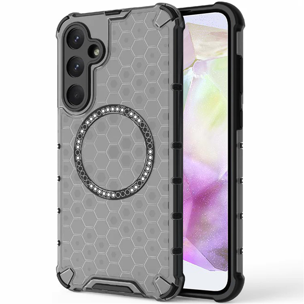 Techsuit - HoneyComb Shield MagSafe - Samsung Galaxy A35 5G - Black KF2348256