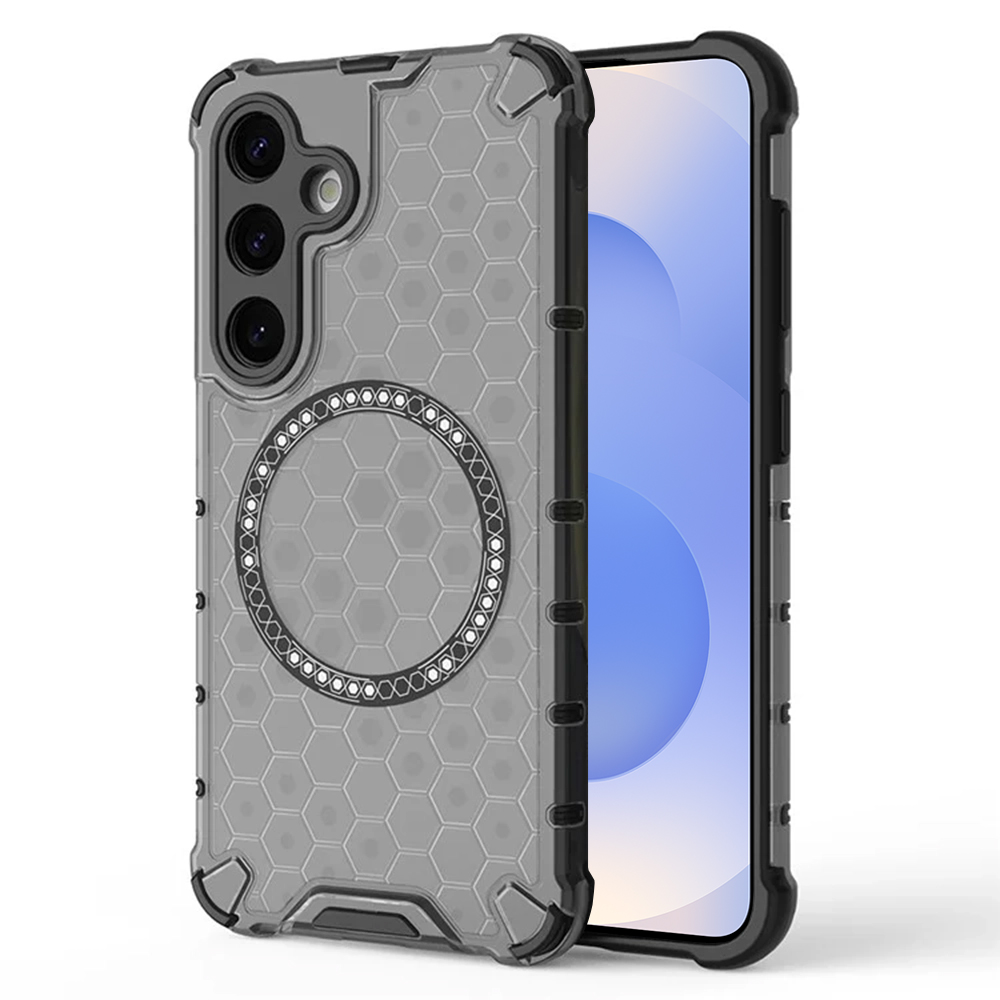 Techsuit - HoneyComb Shield MagSafe - Samsung Galaxy S25 - Black KF2348264