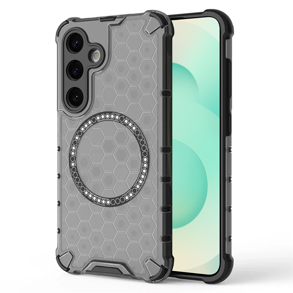 Techsuit - HoneyComb Shield MagSafe - Samsung Galaxy S25 Plus - Black KF2348266