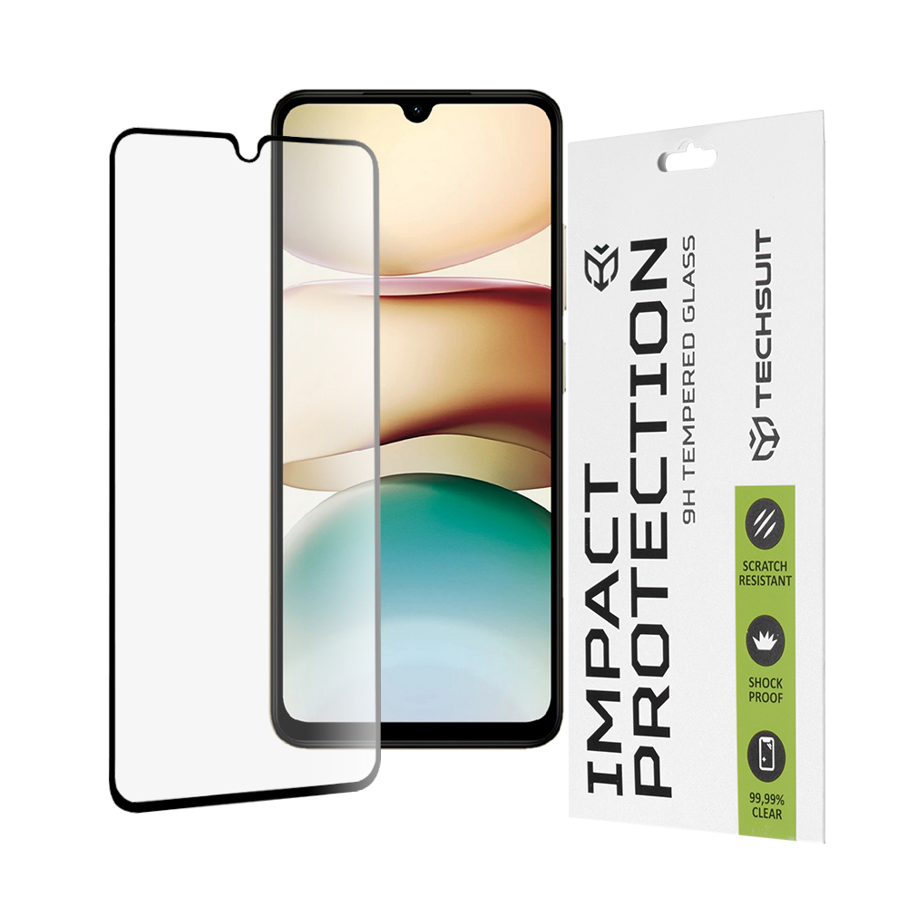 Techsuit - 111D Full Cover / Full Glue Glass - Xiaomi Redmi A5 4G (Standard) - Black KF2348538
