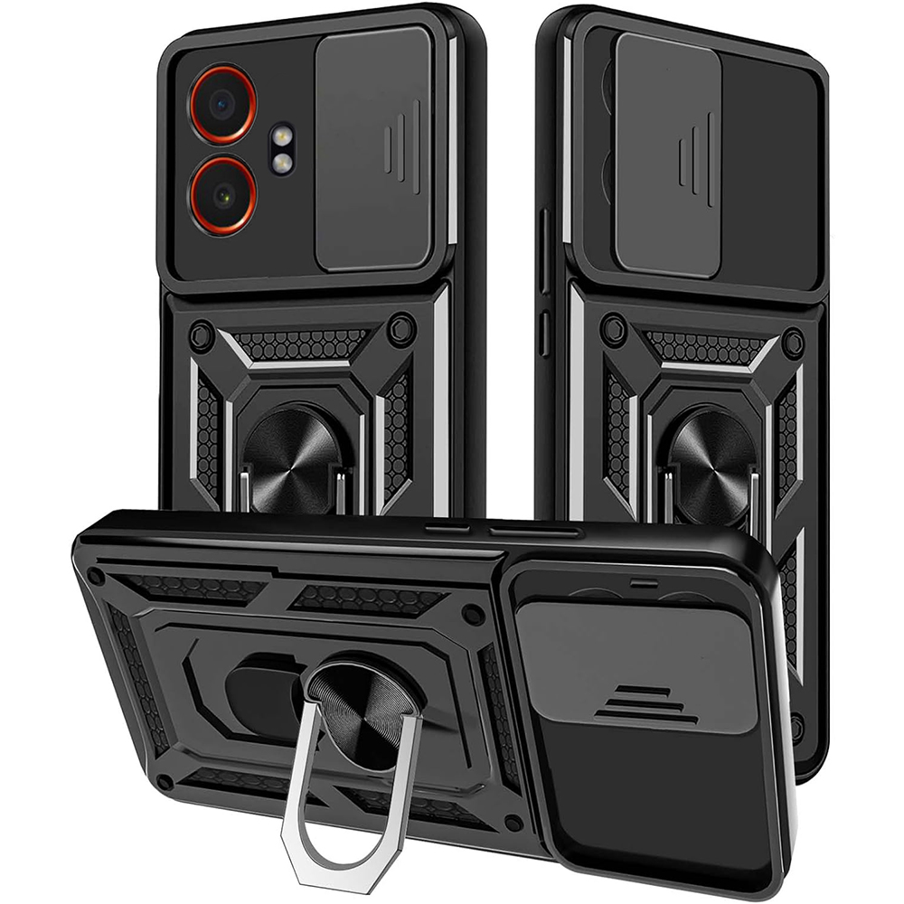 Techsuit – CamShield Series puzdro pre Samsung Galaxy Xcover7 Pro – čierne KF2348629