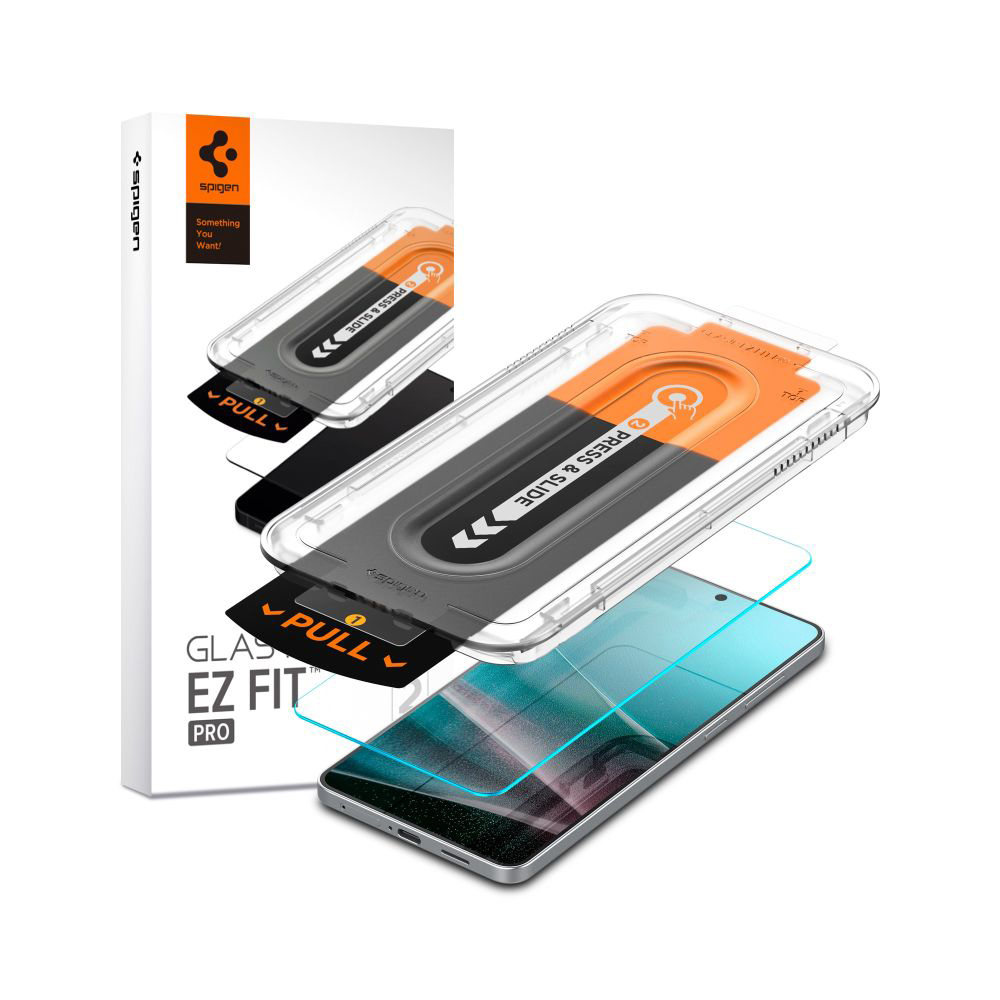 Spigen - Glas.tR EZ-FIT Pro - Samsung Galaxy S25 Edge - Clear KF2349199