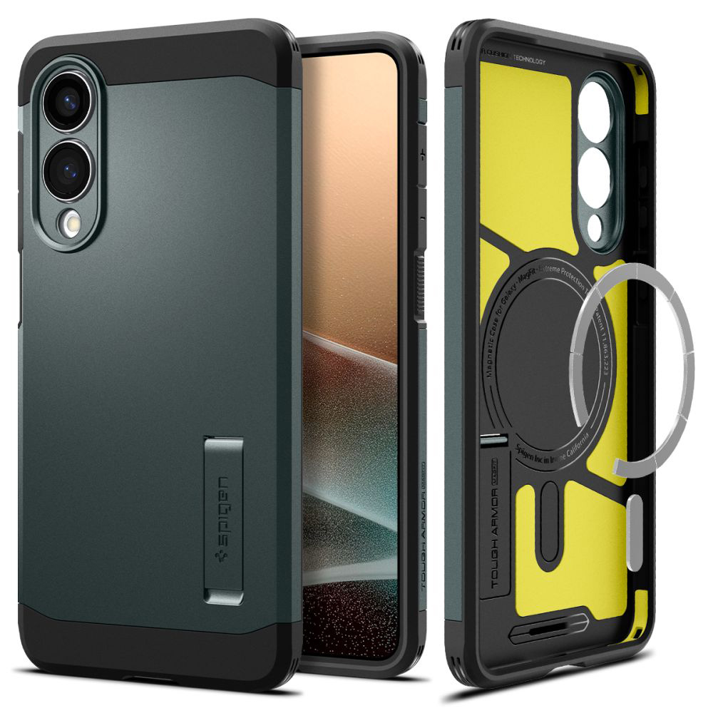 Spigen - Tough Armor MagSafe - Samsung Galaxy S25 Edge - Abyss Green KF2349204
