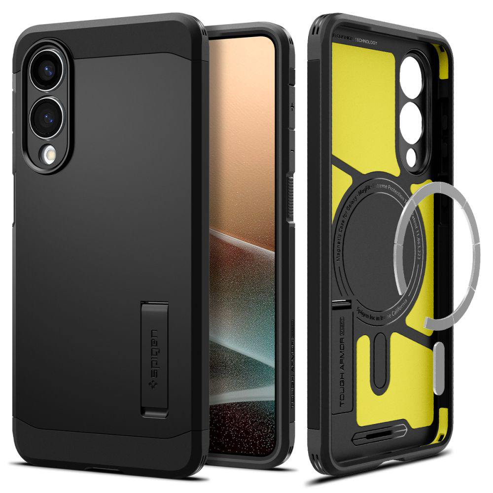 Spigen - Tough Armor MagSafe - Samsung Galaxy S25 Edge - Black KF2349216