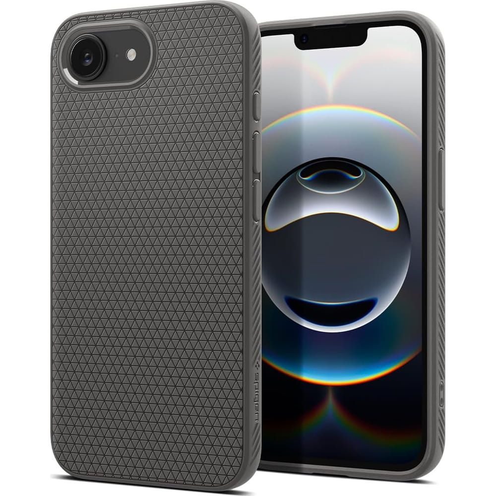 Spigen - Liquid Air - iPhone 16e - Marble Grey KF2349744