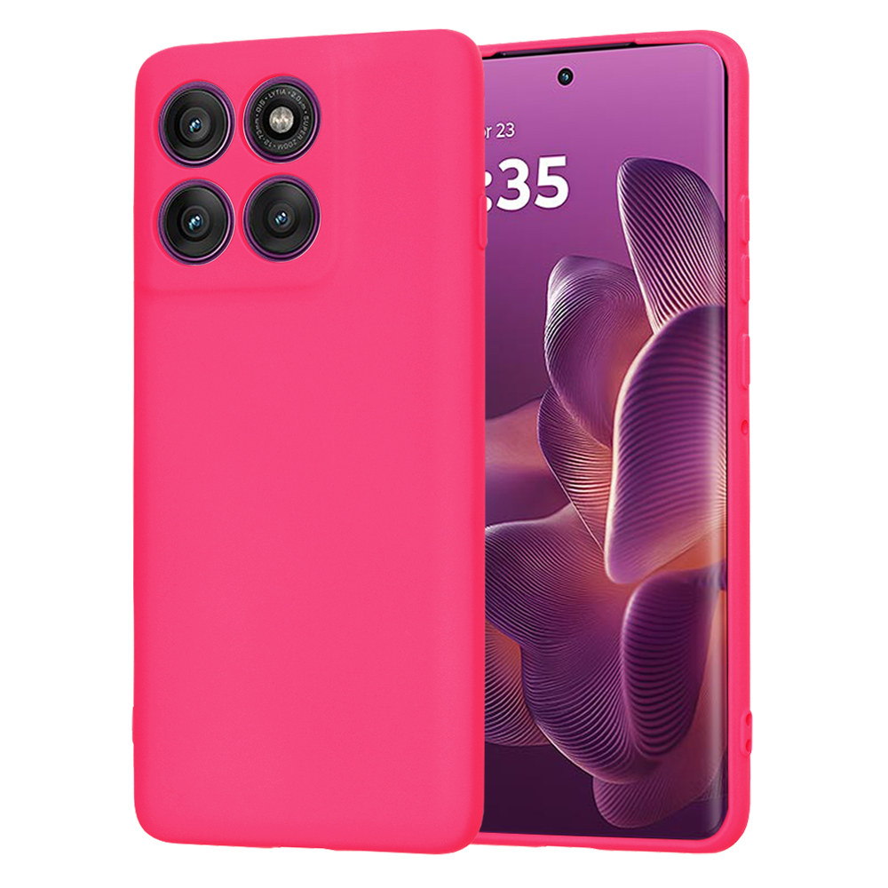 Techsuit - SoftFlex - Motorola Edge 60 Pro - Hot Pink KF2348608
