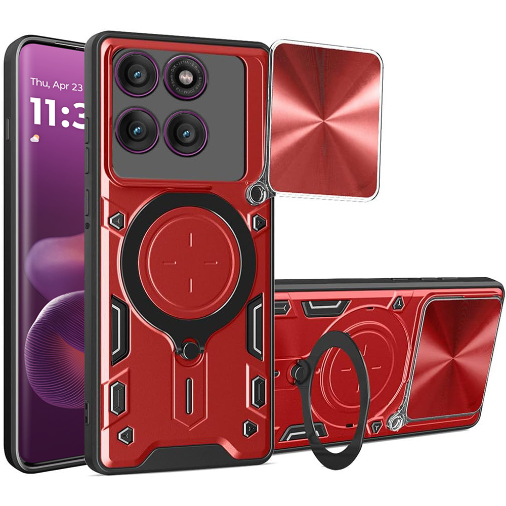 Techsuit - CamGuard Pro - Motorola Edge 60 Pro - Red KF2349087
