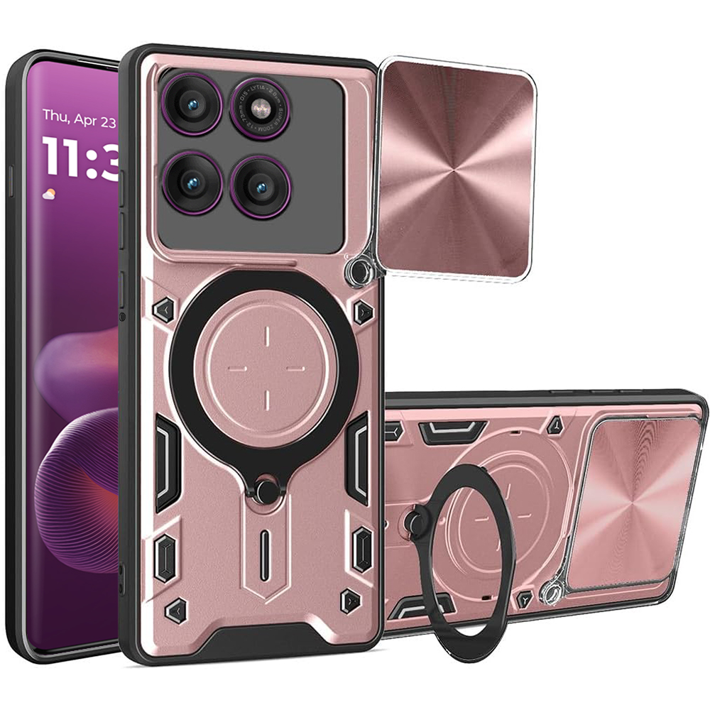 Techsuit - CamGuard Pro - Motorola Edge 60 Pro - Rose Gold KF2349090