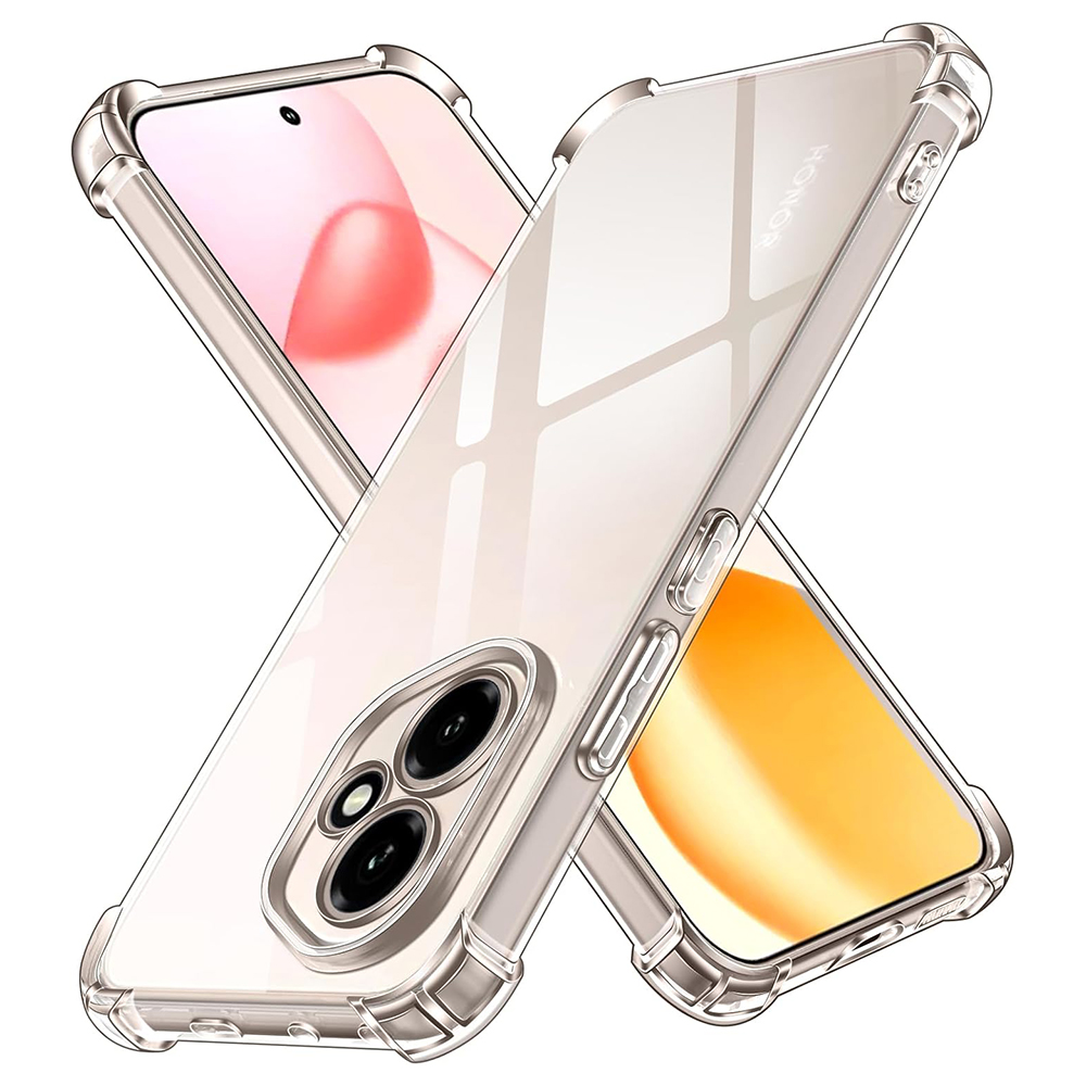 Techsuit – Shockproof Clear Silicone puzdro pre Honor 400 – priehľadné KF2349872