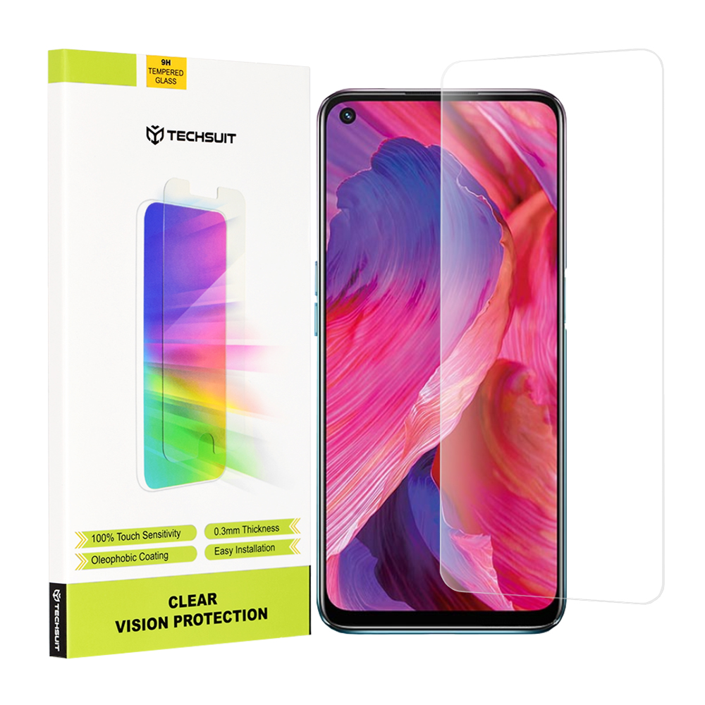 Techsuit – Clear Vision ochranné sklo na Oppo A54 5G / Oppo A74 5G / OnePlus Nord N200 5G – transparentné KF2311886