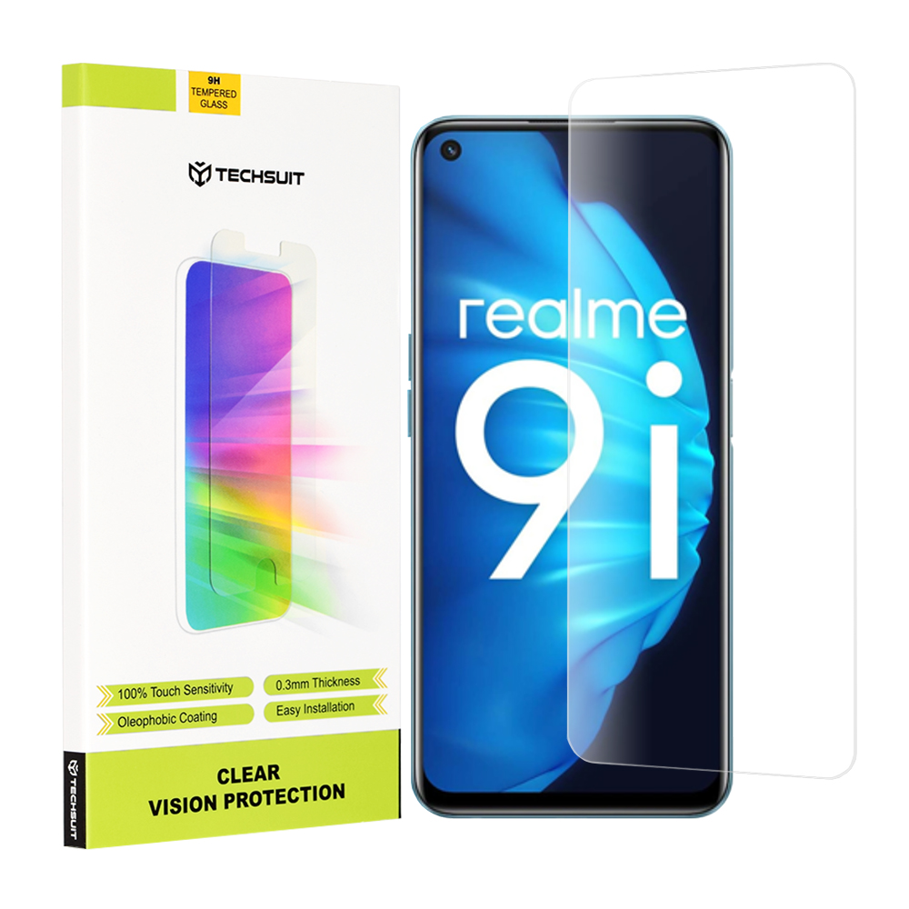 Techsuit – Clear Vision ochranné sklo na Realme 9i / 9 5G / 9 Pro / 8i / Narzo 50 / Oppo A76 / A96 / OnePlus Nord CE 2 Lite 5G – transparentné KF2311…