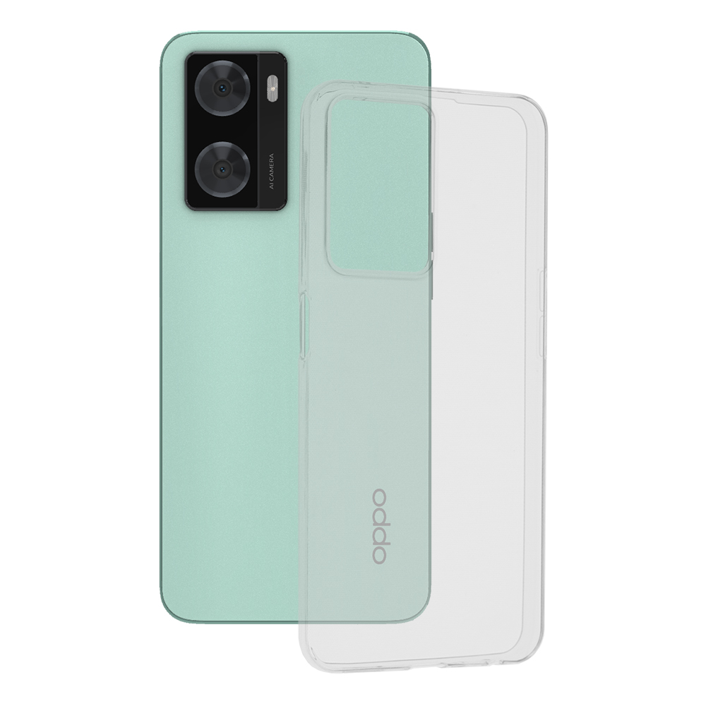 Techsuit – Clear Silicone puzdro na Oppo A57 4G / A57s / OnePlus Nord N20 SE – transparentné KF2312913