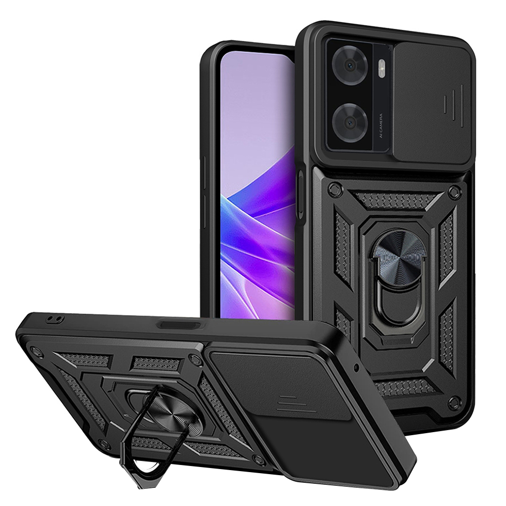 Techsuit – CamShield Series puzdro na Oppo A57 4G / A57s / OnePlus Nord N20 SE – čierne KF2313051