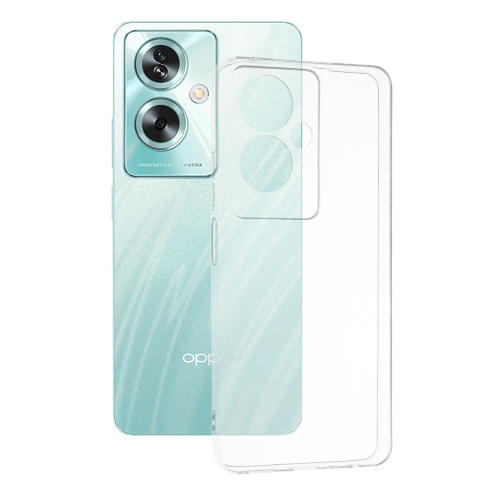 Techsuit – Clear Silicone puzdro na Oppo A79 5G / OnePlus Nord N30 SE – transparentné KF2317723
