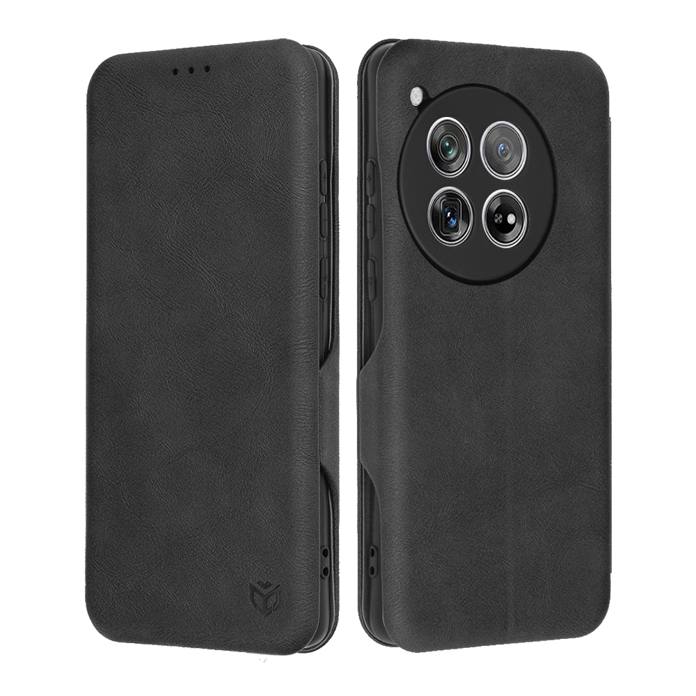 Techsuit – Safe Wallet Plus puzdro na OnePlus 12 – čierne KF2318574