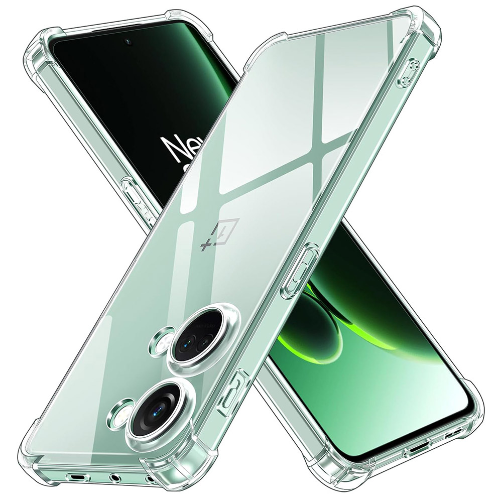 Techsuit – Shockproof Clear Silicone puzdro na OnePlus Nord 3 – číre KF2320868