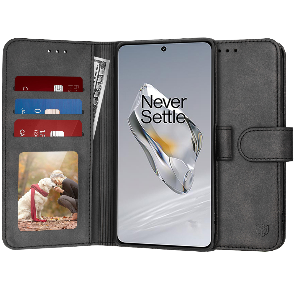 Techsuit – Diary Book puzdro na OnePlus 12 – čierne KF2321222