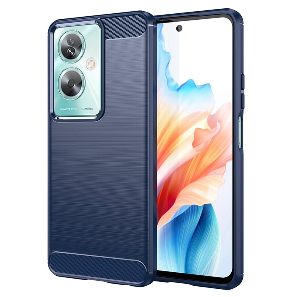 Techsuit – Carbon Silicone puzdro na Oppo A79 5G / OnePlus Nord N30 SE – modré KF2328015