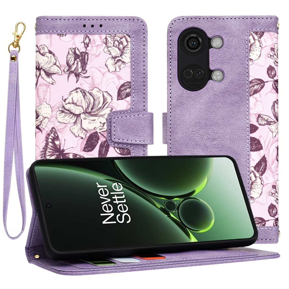 Techsuit – FlipCraft puzdro na OnePlus Nord 3 – Mysterious Purple KF2328605