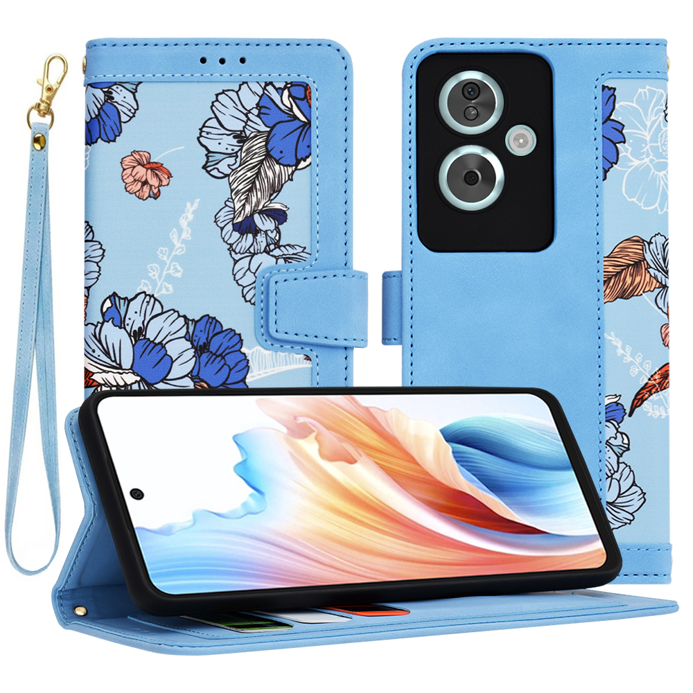 Techsuit – FlipCraft puzdro na Oppo A79 5G / OnePlus Nord N30 SE – Vibrant Blue KF2328684