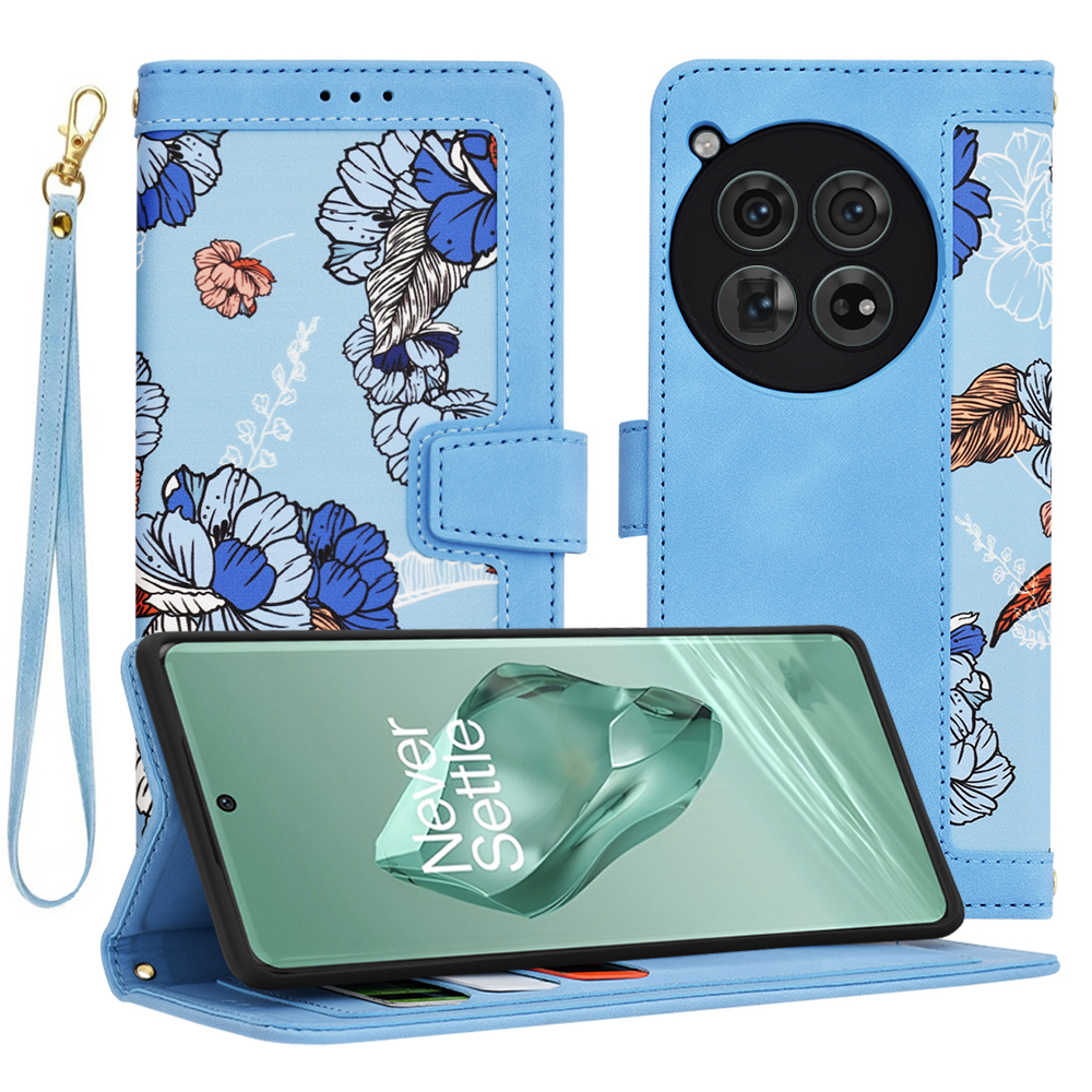 Techsuit – FlipCraft puzdro na OnePlus 12 – Vibrant Blue KF2328700