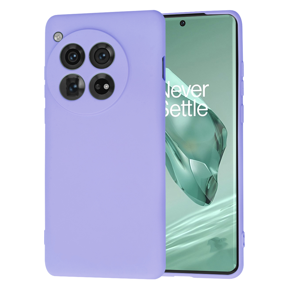 Techsuit – SoftFlex puzdro na OnePlus 12 – svetlofialové KF2329043