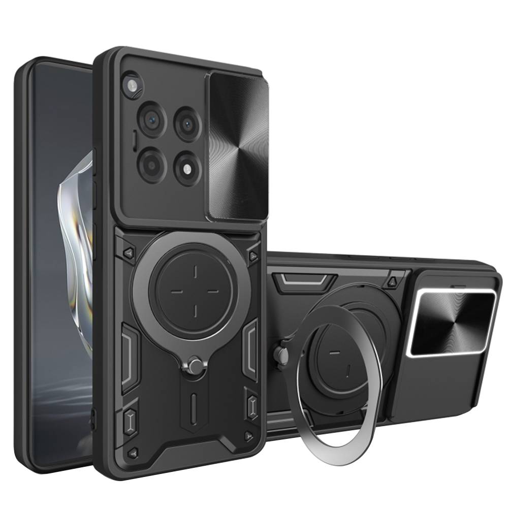 Techsuit – CamGuard Pro puzdro na OnePlus 12R – čierne KF2331590