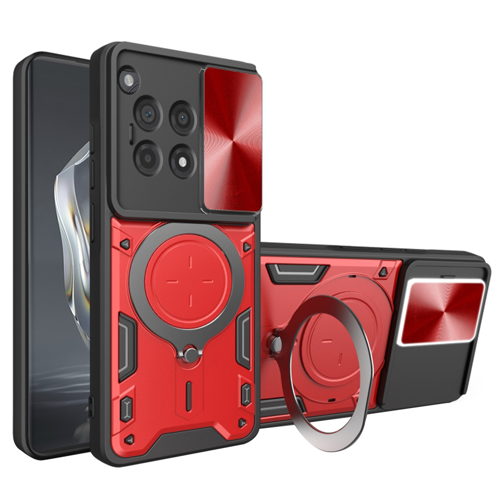Techsuit – CamGuard Pro puzdro na OnePlus 12R – červené KF2331591