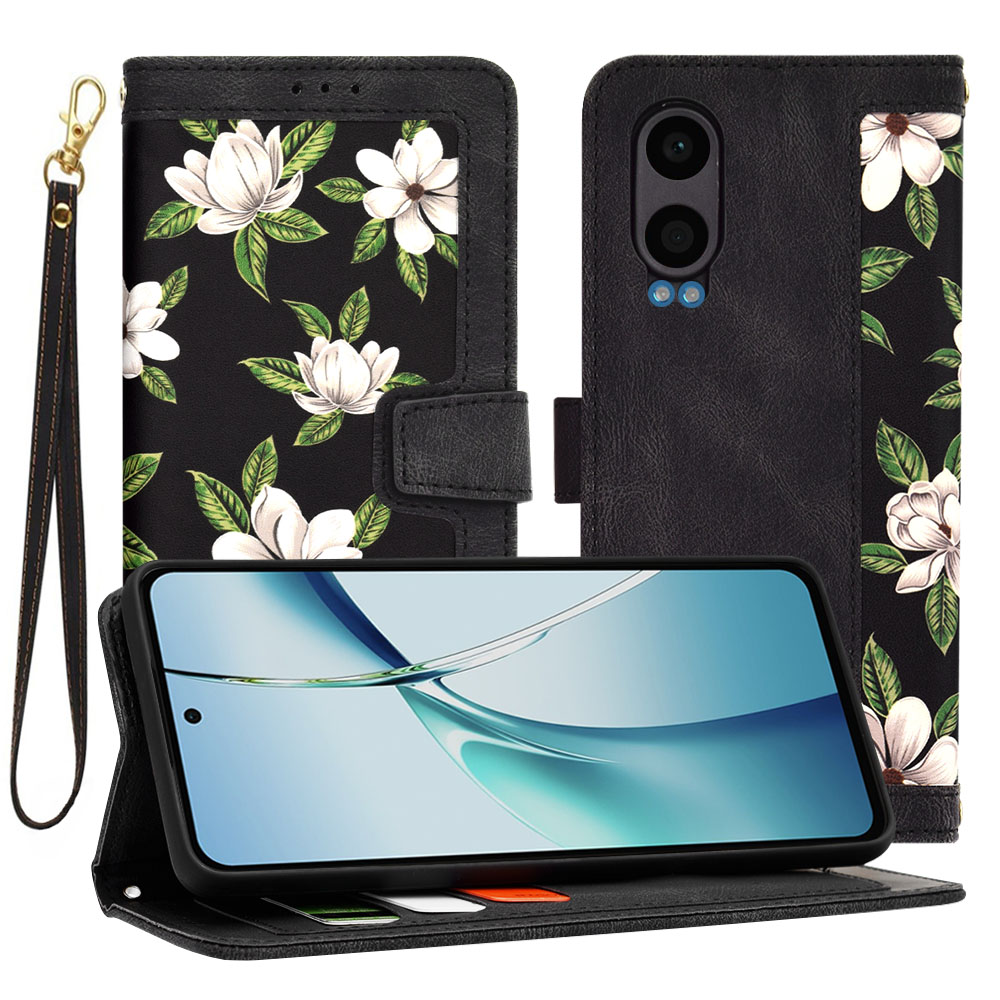 Techsuit – FlipCraft puzdro na OnePlus Nord CE4 Lite – Flowers of the Dawn KF2333091