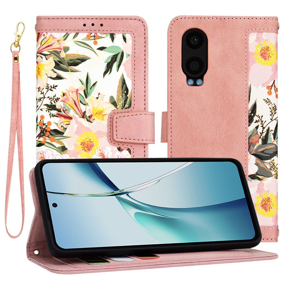 Techsuit – FlipCraft puzdro na OnePlus Nord CE4 Lite – Sweetheart Pink KF2333092
